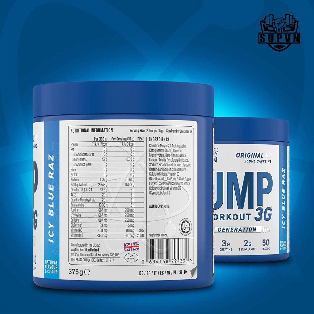 Pre Workout Applied Nutrition Pump 375g