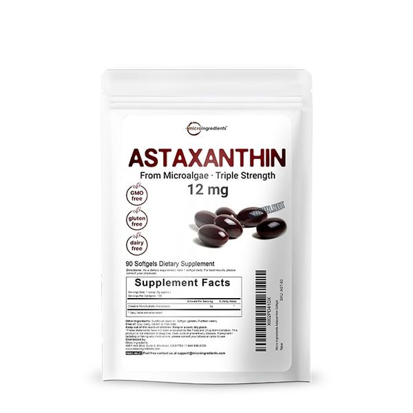 Micro Ingredients Astaxanthin 15mg