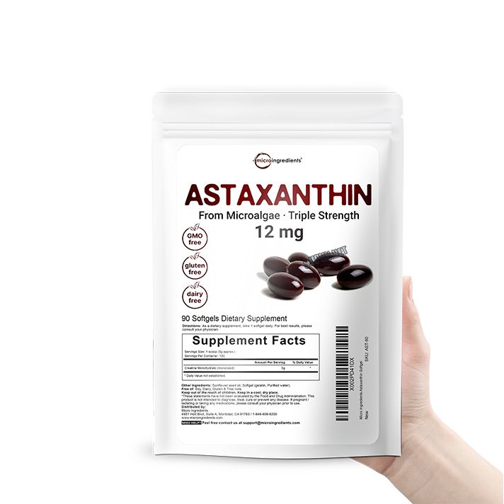 Micro Ingredients Astaxanthin 12mg