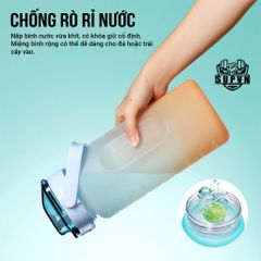 Bình Nước Cao Cấp 2 Màu (2000ML)