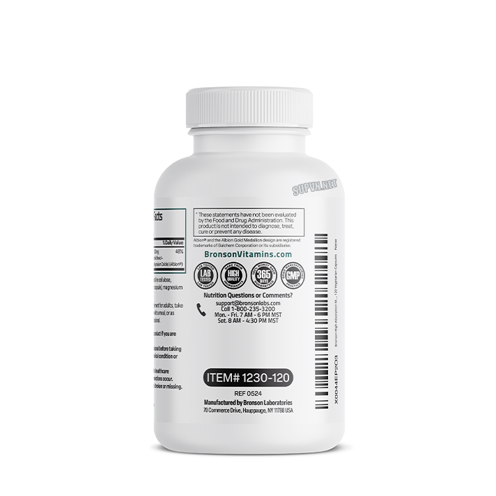 Bronson Magnesium Glycinate 200mg