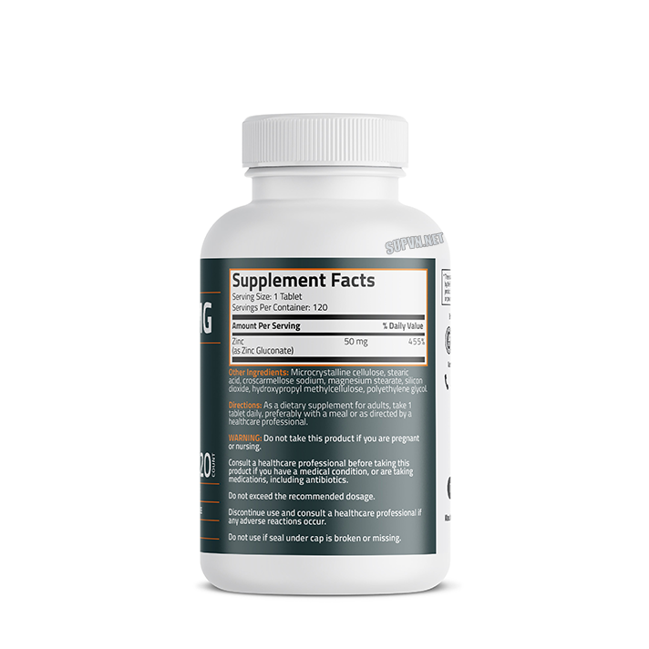 Bronson Zinc - Gluconate 50mg 120 Viên