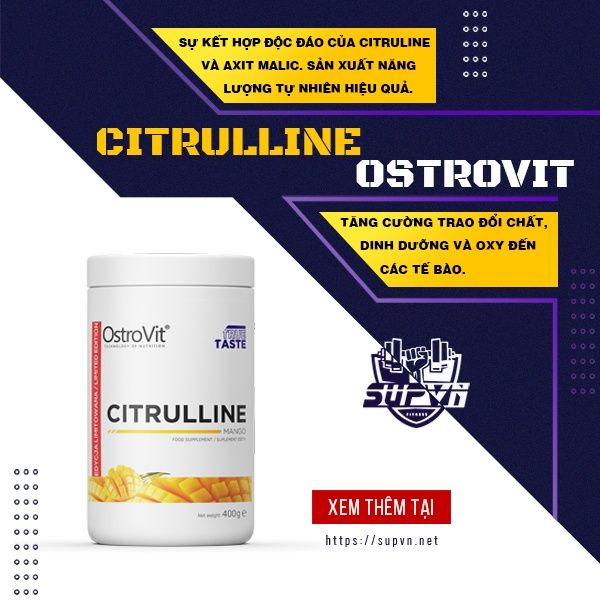 Citrulline Ostrovit 400g