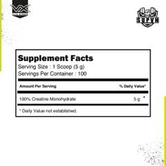 Creatine VitaXtrong 5000 300g - 60 Servings