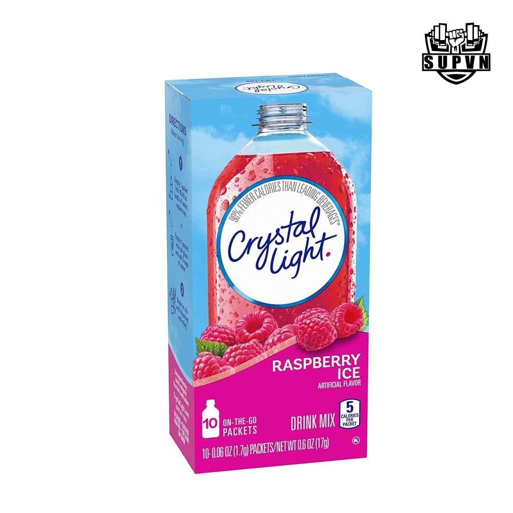 Bột Nước Uống Trái Cây Crystal Light 10 Gói