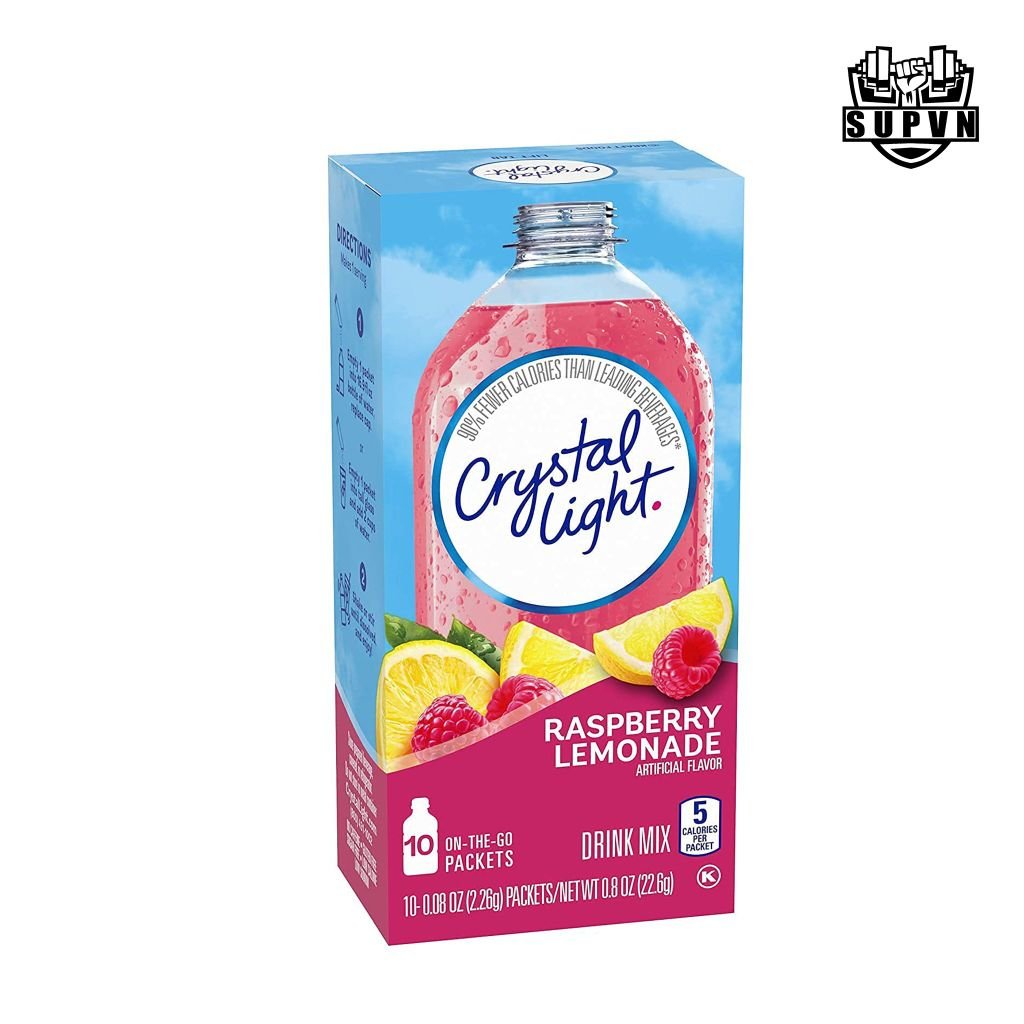 Bột Nước Uống Trái Cây Crystal Light 10 Gói