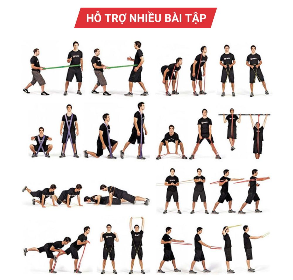 Dây tập gym, tập mông mini band GoodFit GF913MB