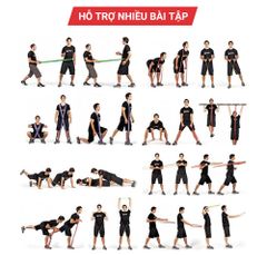 Dây tập gym, tập mông mini band GoodFit GF913MB