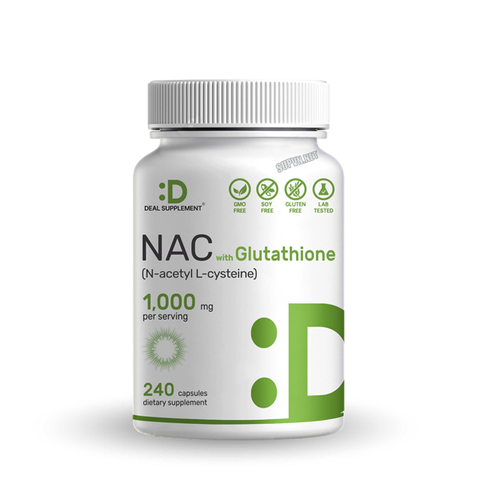 Deal Supplement Nac 1000mg With Glutathione