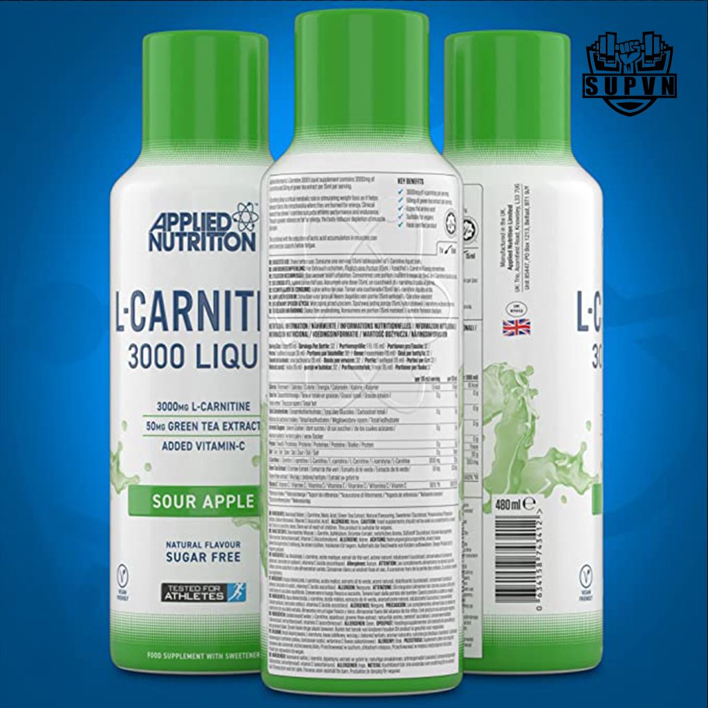 L Carnitine 3000mg Liquid & Green Tea