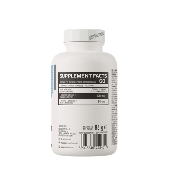 Ostrovit L-Carnitine 1250mg