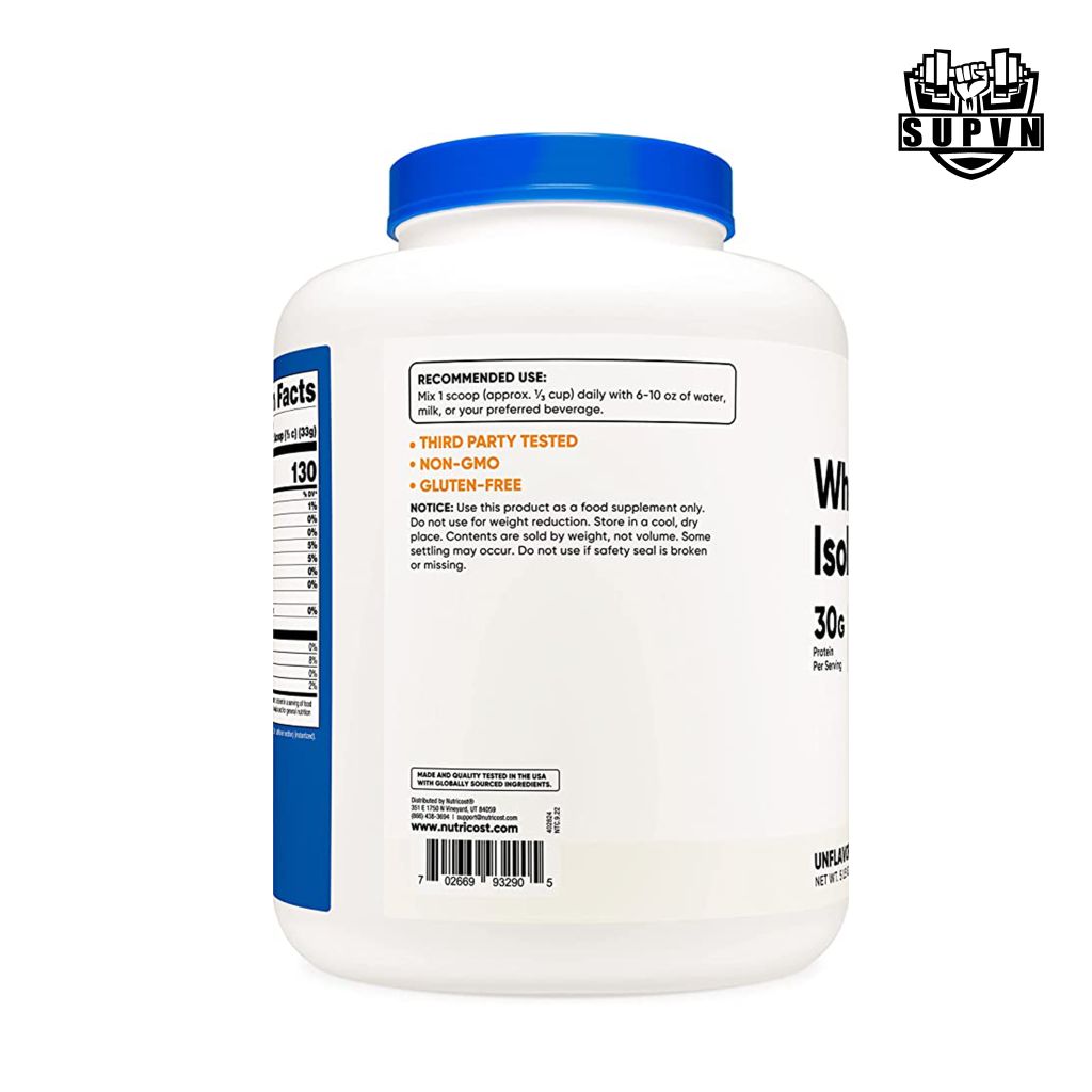 Nutricost Whey Isolate 5Lbs