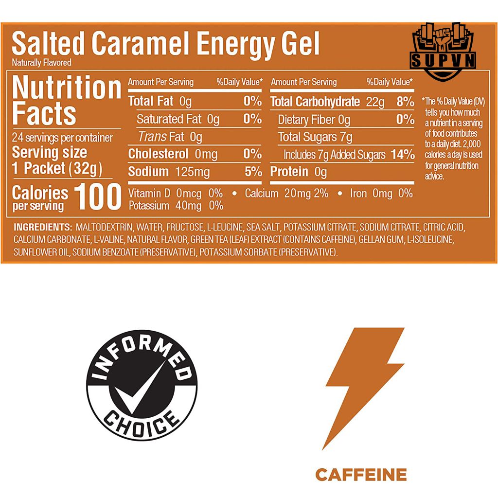 Gu Energy Gel – Salted Caramel