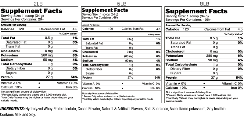 Iso Pro 5lbs