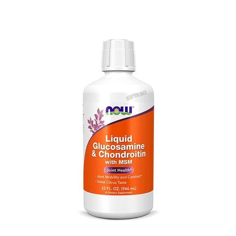 Liquid Glucosamine & Chondroitin with MSM NOW