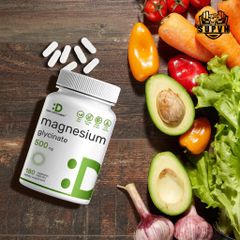 Deal Supplement Magnesium Glycinate 500mg Veggie