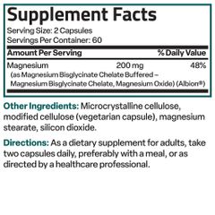Bronson Magnesium Glycinate 200mg