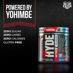Sample Pre workout Mr Hyde NitroX ProSupps