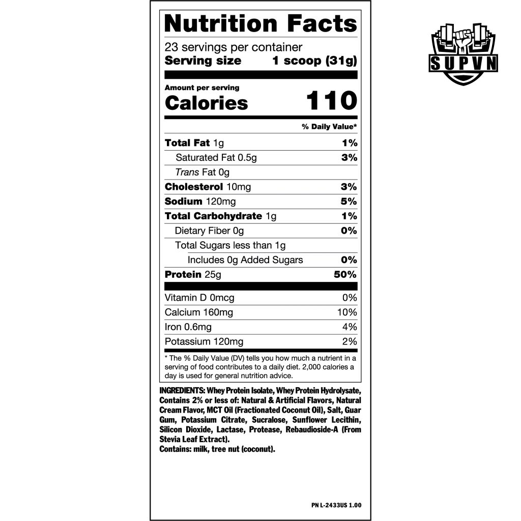 Mutant - Iso surge 1.6Lbs