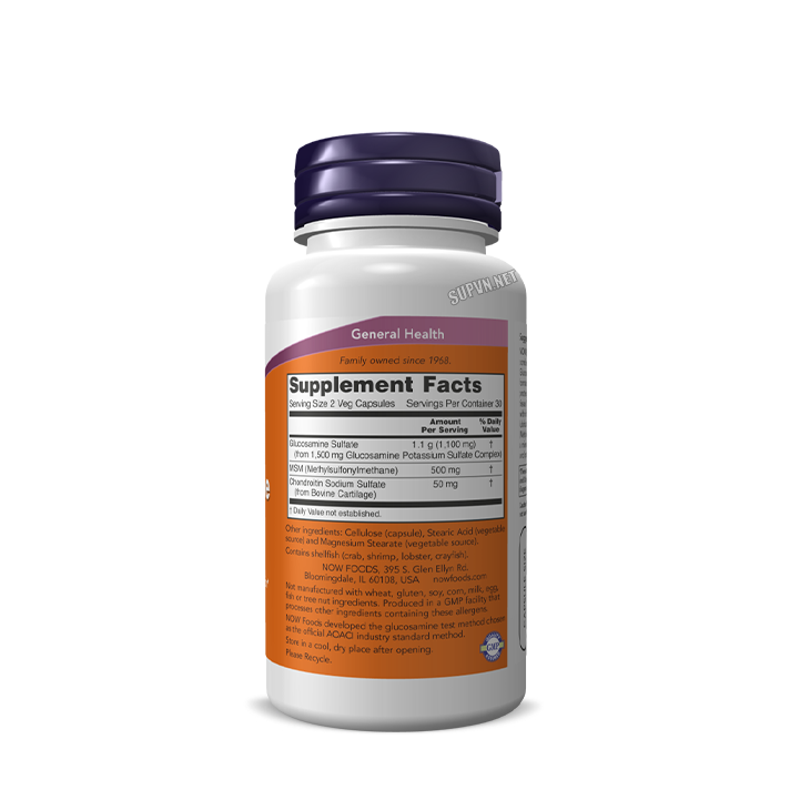 Now Glucosamine & MSM - 60 Viên