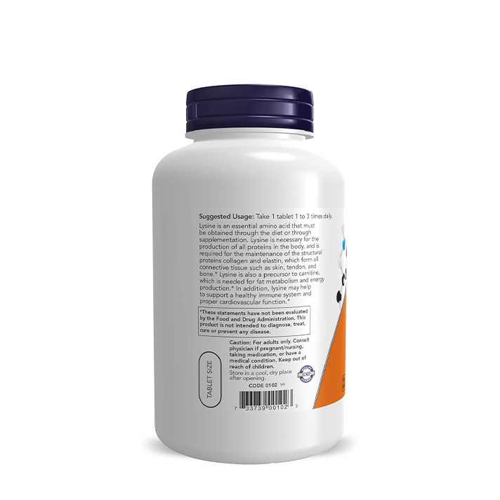 Now L - Lysine 500mg