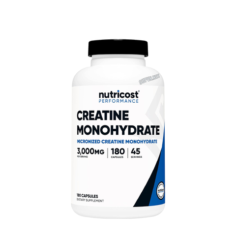 Nutricost Creatine 3000mg - 180 Viên