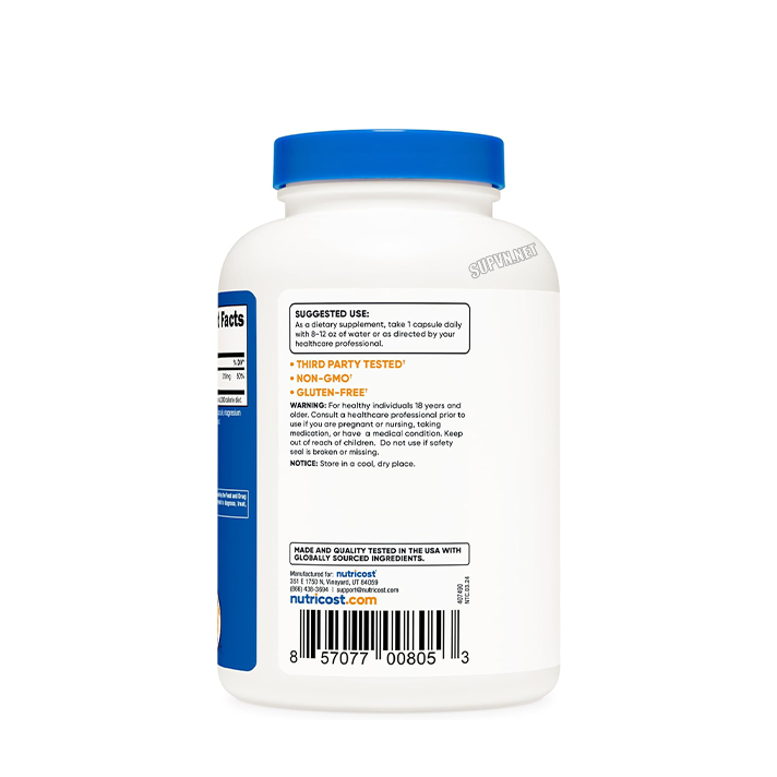 Nutricost Magnesium Oxide 375mg