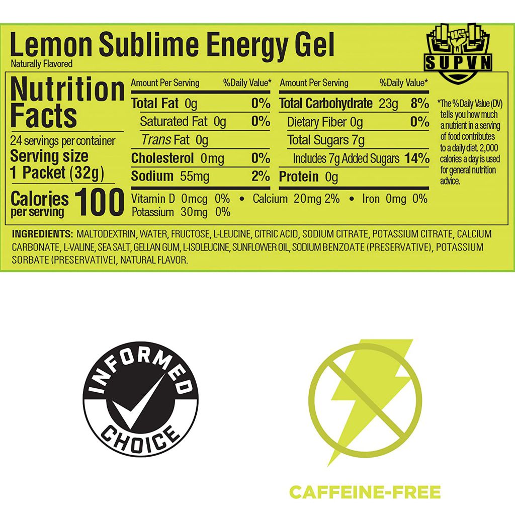 Gu Energy Gel Lemon Sublime