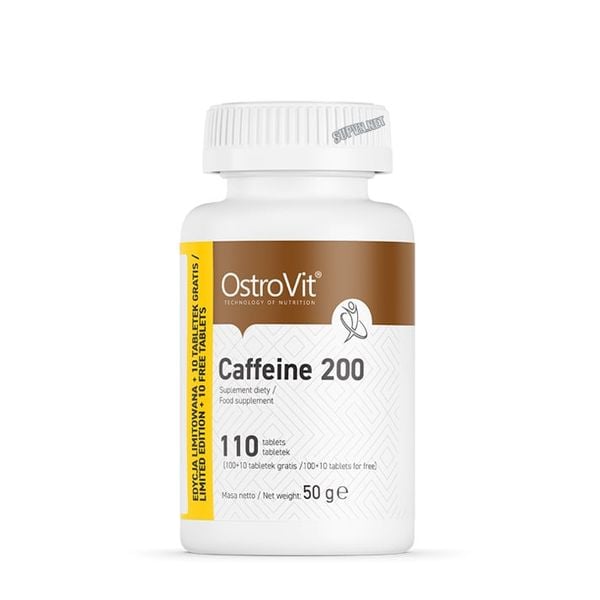 Caffeine 200 Ostrovit 110 Viên