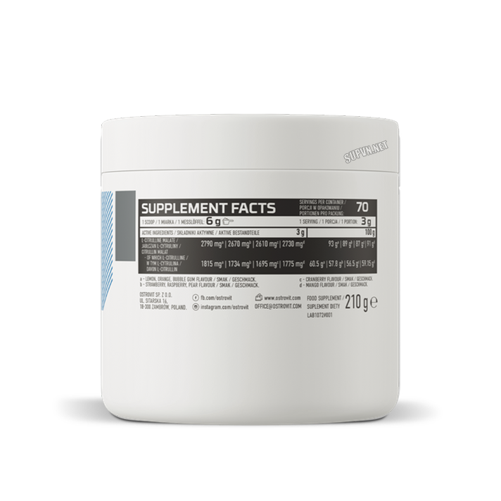Ostrovit Citrulline 210g