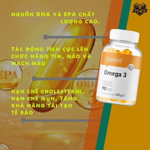 OSTROVIT OMEGA 3 90 viên 180 viên