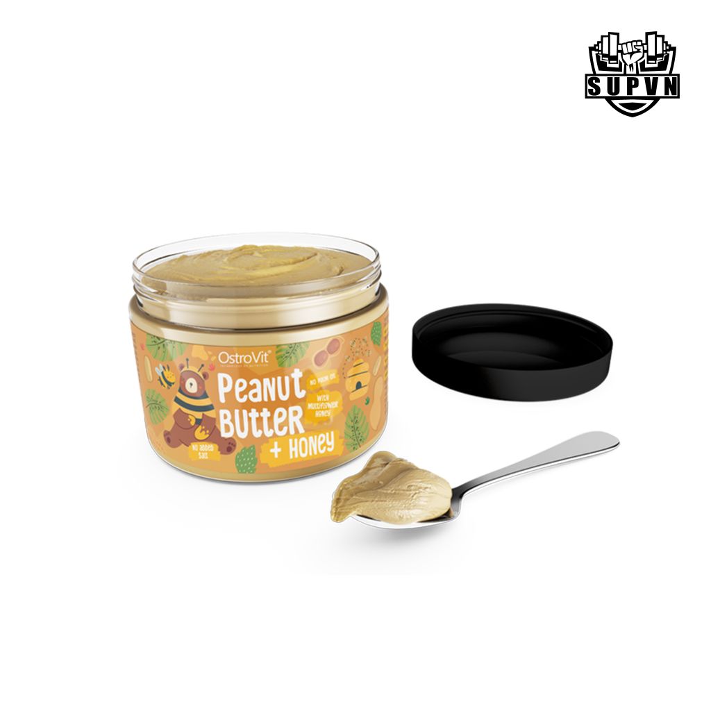 Bơ Đậu Phộng Peanut Butter Ostrovit + Honey 500g