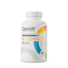 Ostrovit Vitamin D3 2000iu + K2 Mk7 + Vitamin C + Zinc