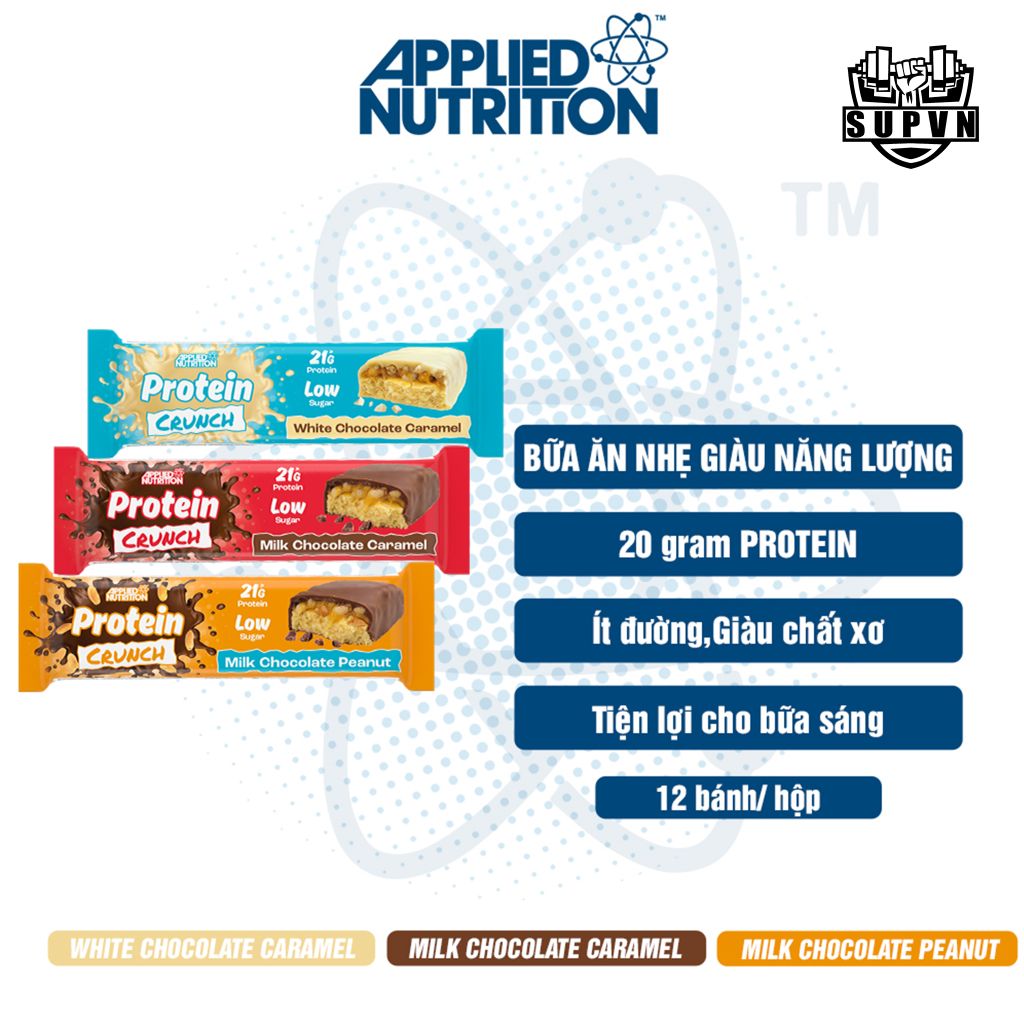 Protein Bar Applied Nutrition Crunch 65g