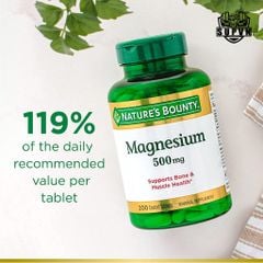 Nature's Bounty Magnesium 500mg