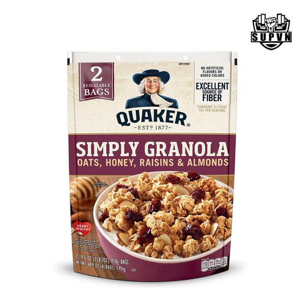Simply Granola Quaker Ngũ Cốc Yến Mạch Giảm Cân – SUPVN