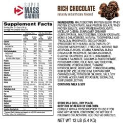 Super Mass Gainer 12lbs