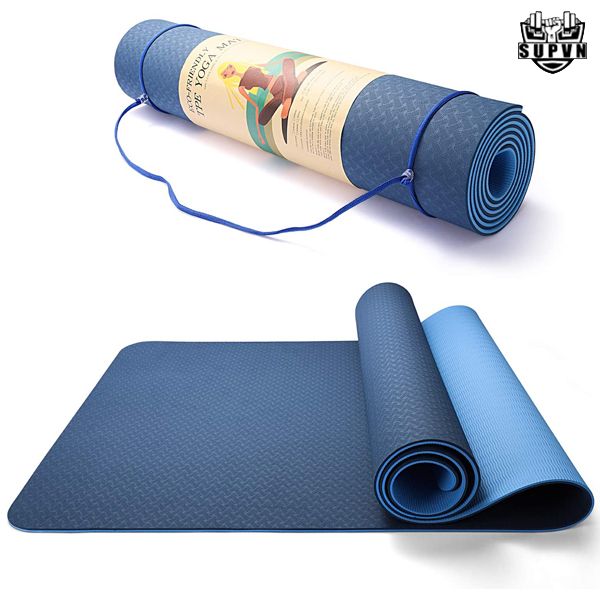 Thảm Tập Yoga 2 Lớp Eco Friendly 6mm, 8mm