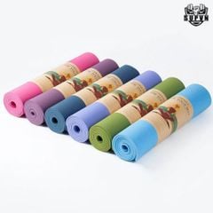 Thảm Tập Yoga 2 Lớp Eco Friendly 6mm, 8mm