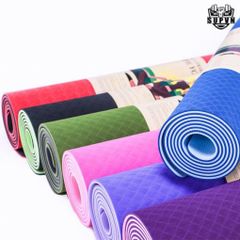 Thảm Tập Yoga 2 Lớp Eco Friendly 6mm, 8mm
