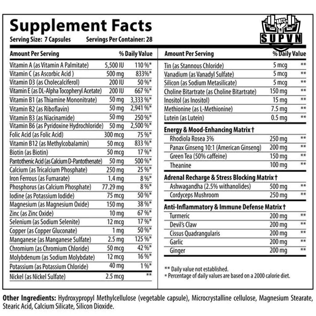 Vitabolic Nutrabolic 196v