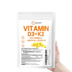 Micro Ingredients Vitamin D3 K2 MK7