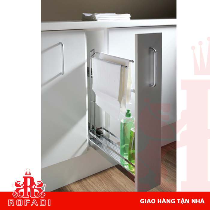  Rổ Kéo Số 15 R150mm-Bộ rổ kéo cho tủ bếp dưới 