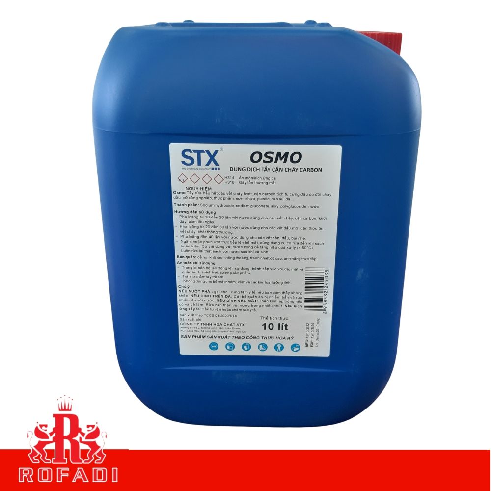 Dung dịch vệ sinh nhà bếp chuyên dụng STX OSMO 450Ml - 2L -10L - 20L