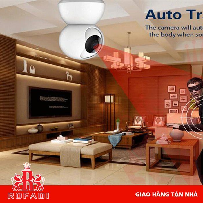 Camera IP Trong Nhà Bám Chuyển Động AI