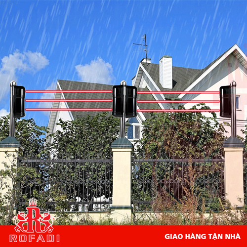  Hàng Rào Hồng Ngoại Báo Động Wifi 3 Tia 