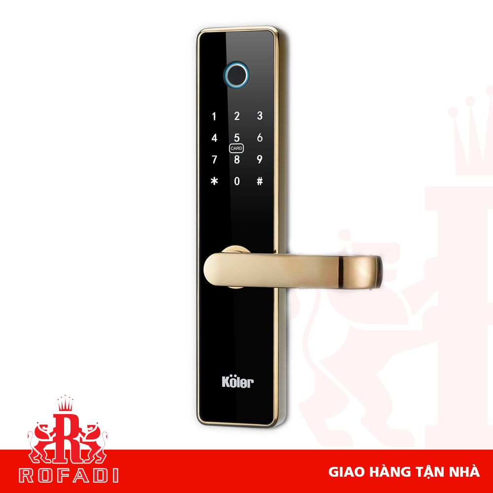 Khóa cửa thông minh Koler Q8-Plus (5 in 1) màu đen