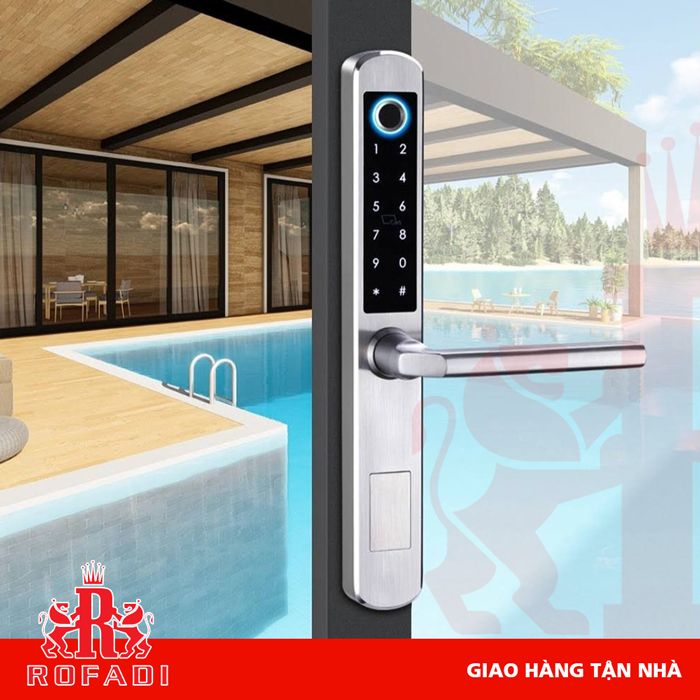 Khóa thông minh Koler S1500 (5 in 1) màu bạc