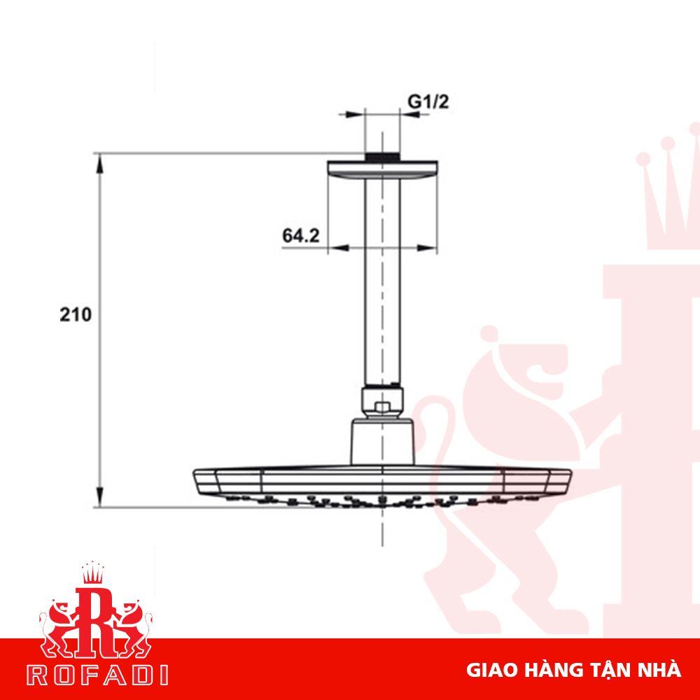 Sen đầu, New Mysterious, 219S, gắn trần