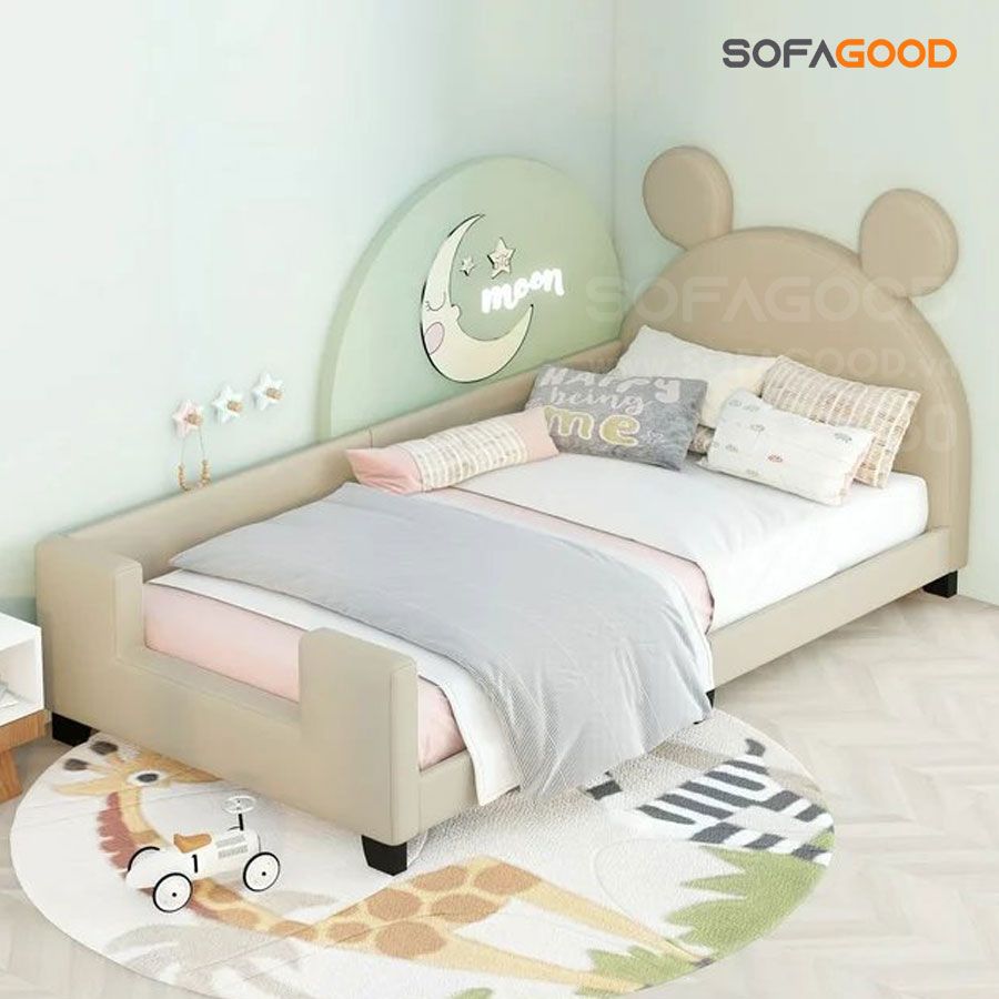 Giường trẻ Em hình Gấu S502